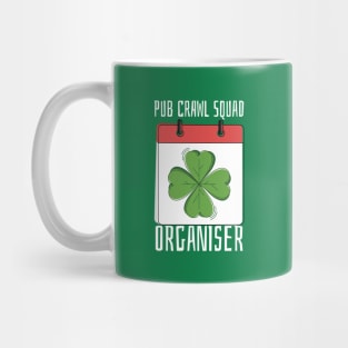 Pub Crawl Squad Organiser Mug